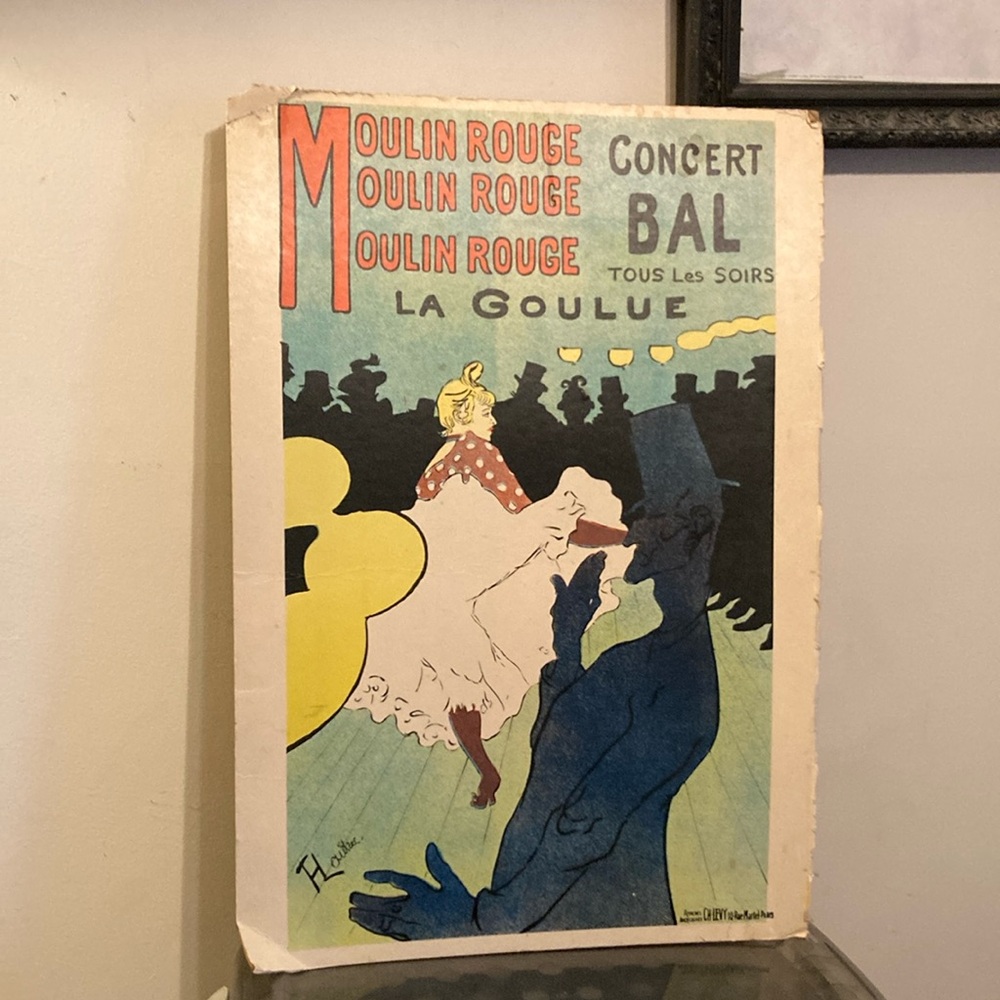 Moulin Rouge Broadway poster
